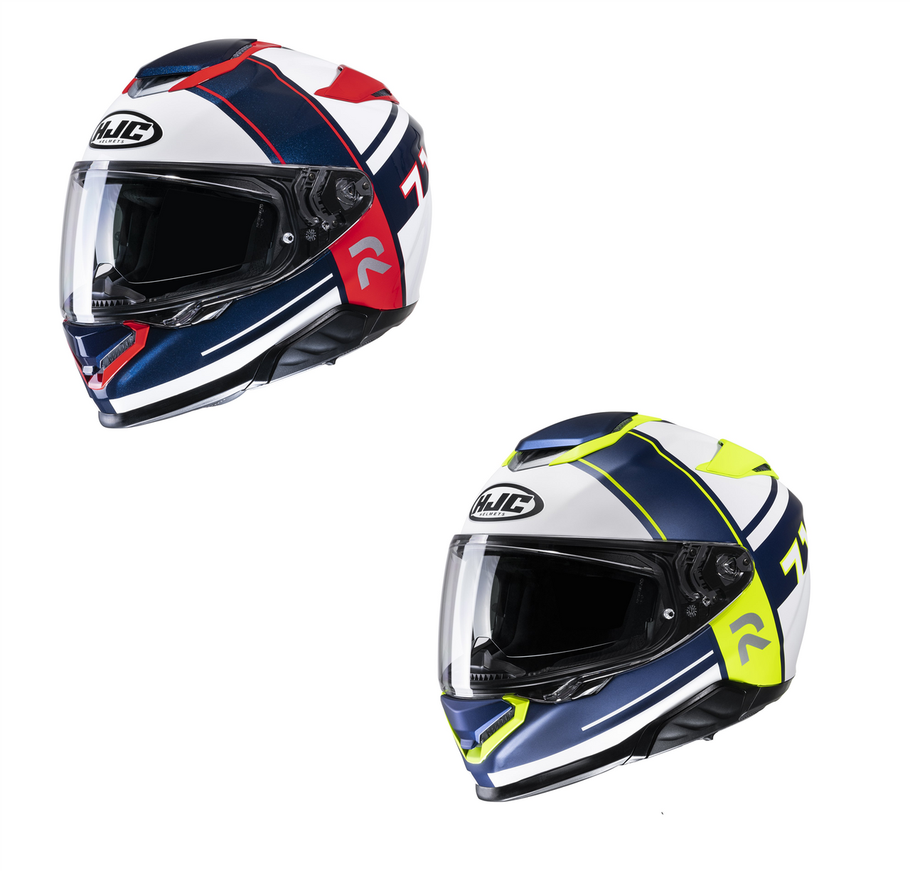 HJC RPHA 71 Zecha Smoke Sun Shield Installed Motorbike Helmet