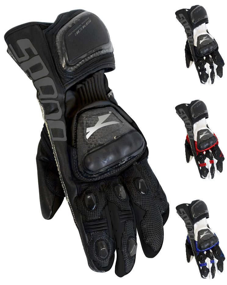 Spada Elite Motorcycle Bike Leather Gloves Clearence Sale