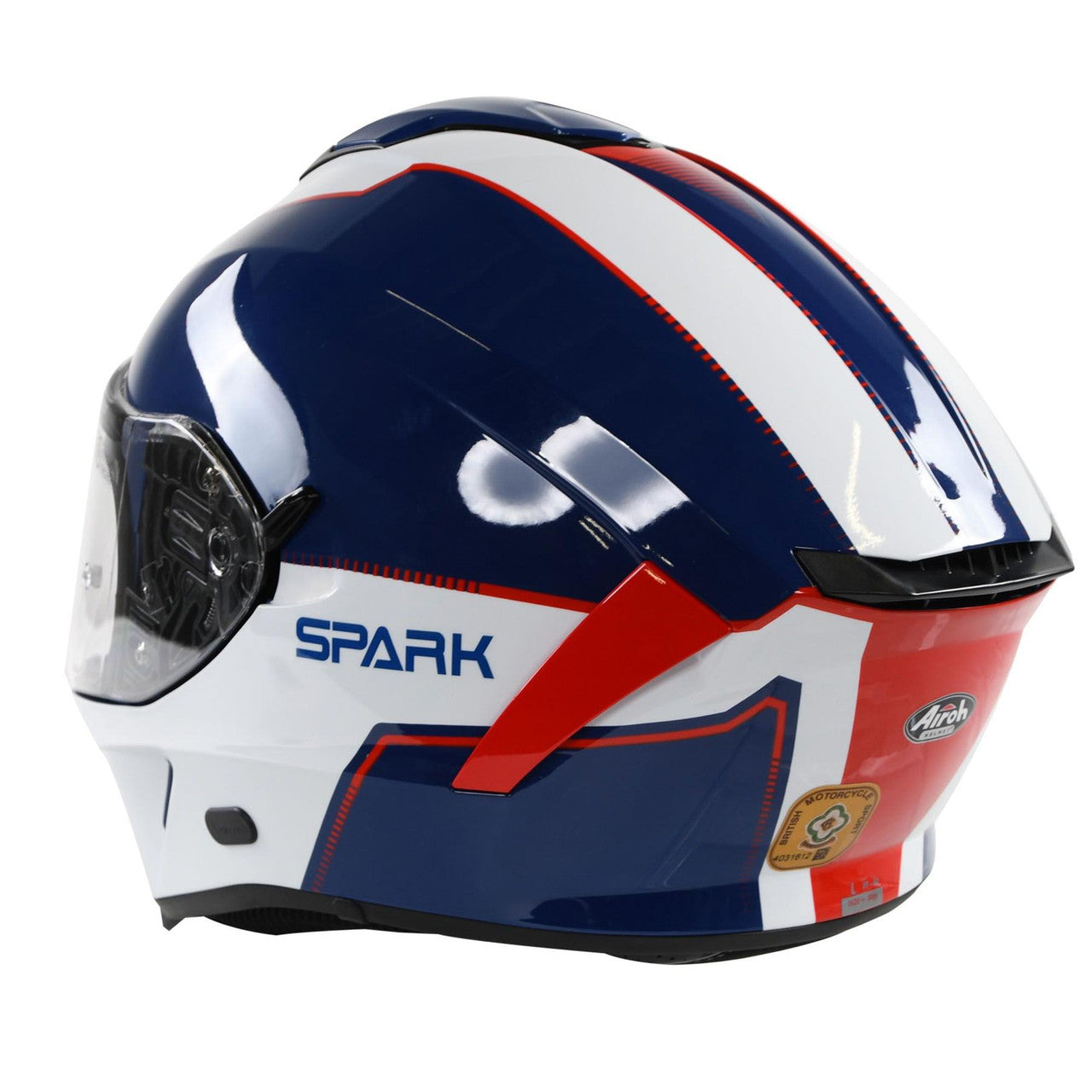 Airoh Spark Flow Full Face Motorcycle Motorbike Helmet