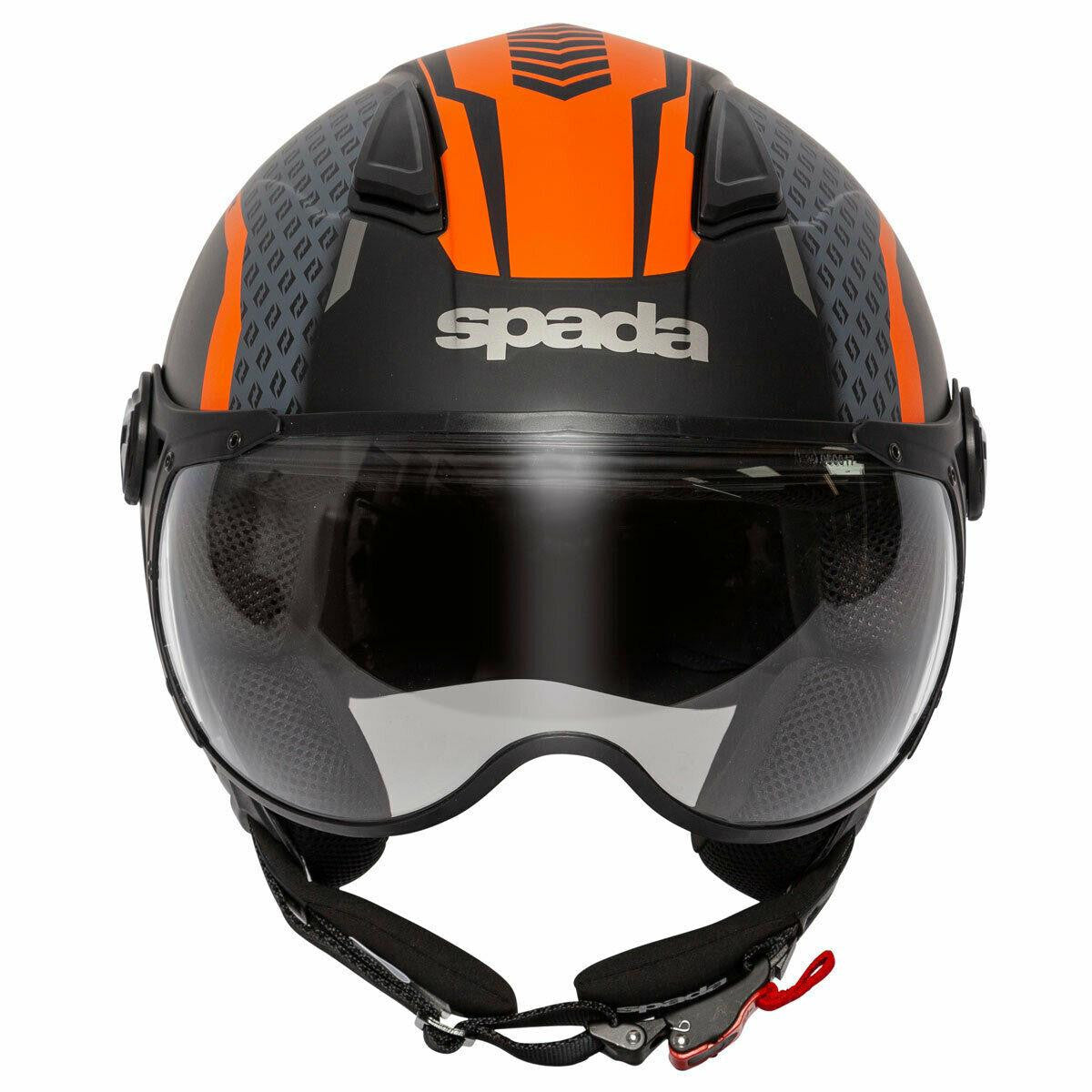 Spada Hellion Arrow Open Face Motorcycle Scooter Bike Helmet