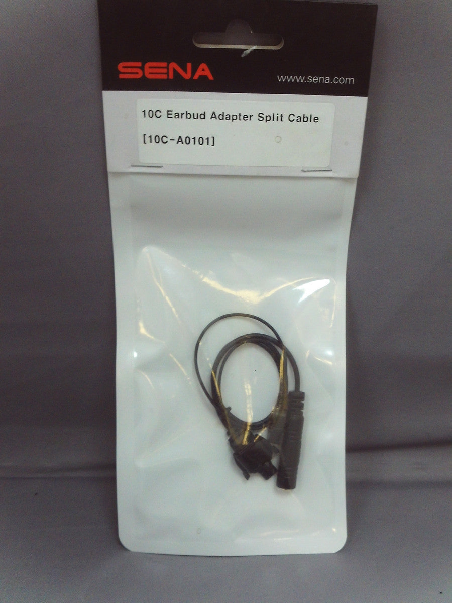 Sena 10C Earbud Adapter Split Cable 10C-A0101