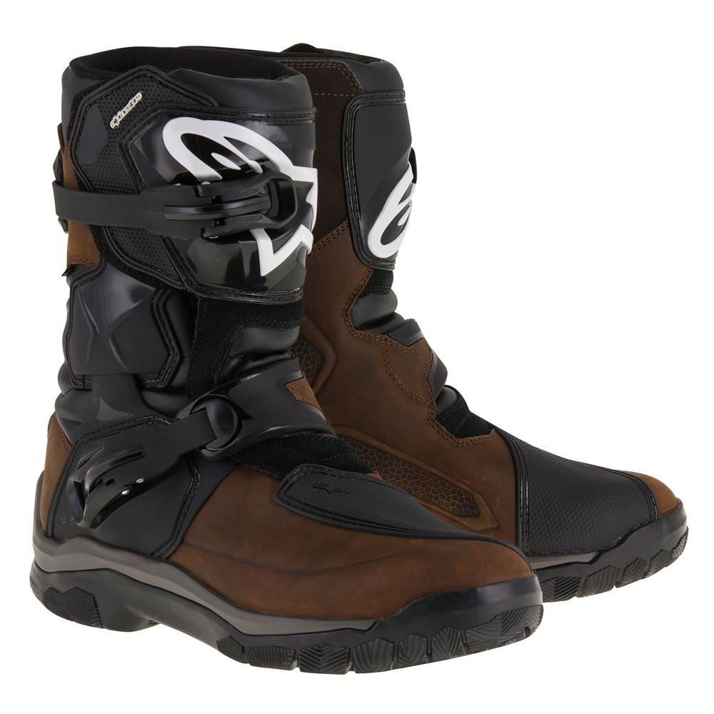 Alpinestars Belize Drystar Waterproof Motorbike Boots Oiled