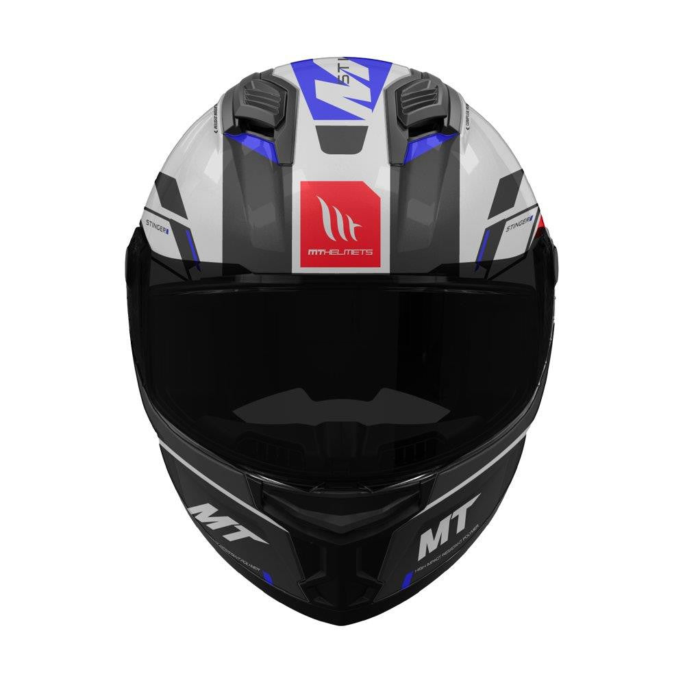 New Mt Stinger 2 Full Face  Motorbike Helmet Sporty Look