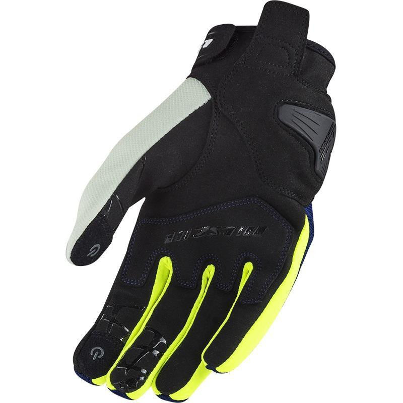 LS2 Dart 2 Men Short Touring Motorcycle Textile Gloves Touchscreen Breathable