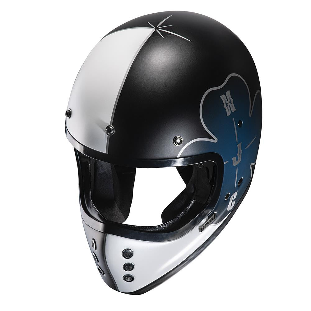 HJC V60 Ofera Super  Cool MC2SF Motorbike Helmet