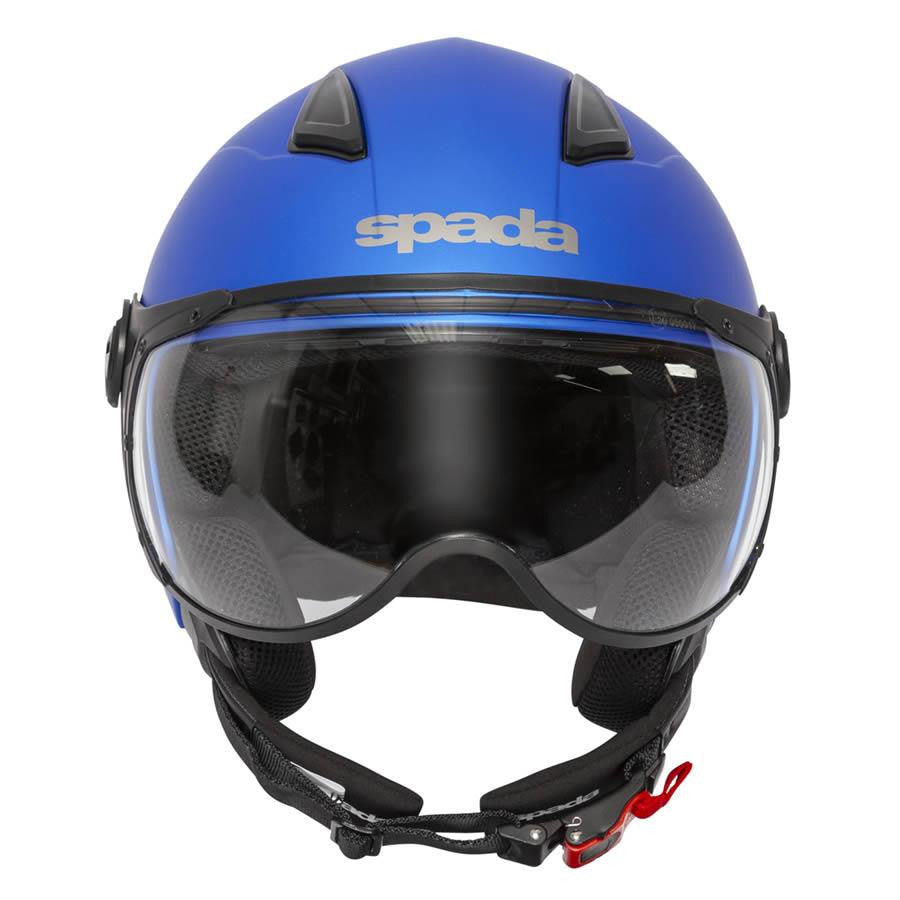 Spada Hellion Plain Open Face Motorcycle Scooter Bike Helmet