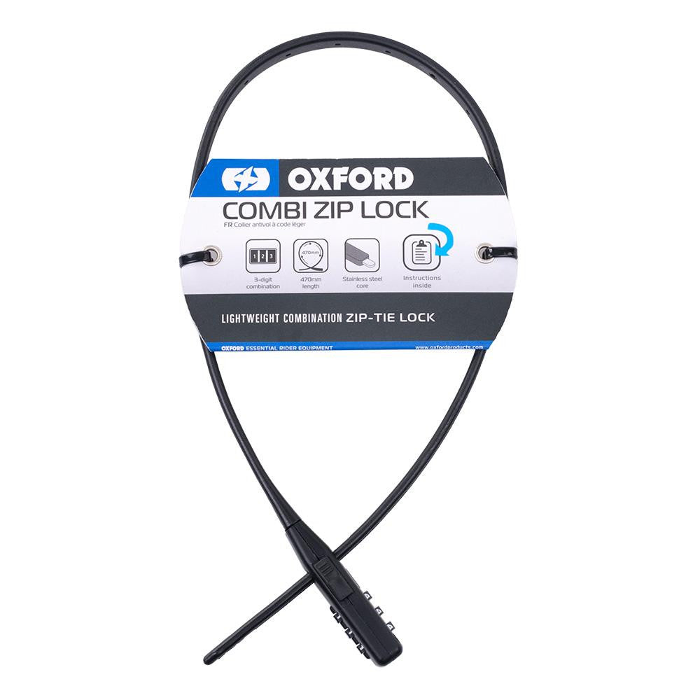 Oxford Combi Zip Lock Black