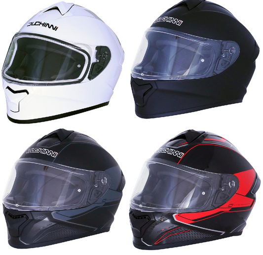 Duchinni D977 Full Face Motorcycle Motorbike Road Crash Helmet