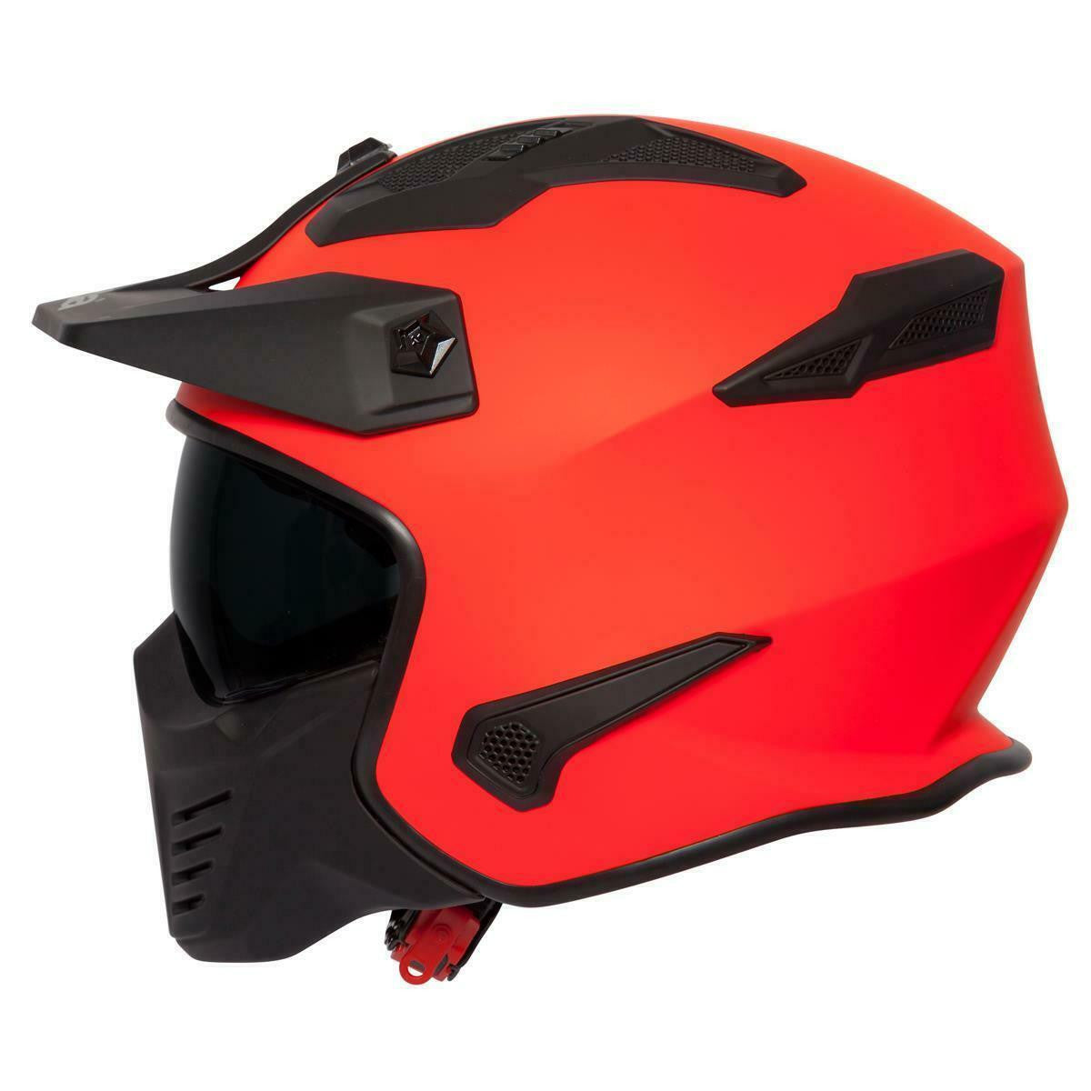 Spada Storm Open Face Motorcycle Motorbike Helmet