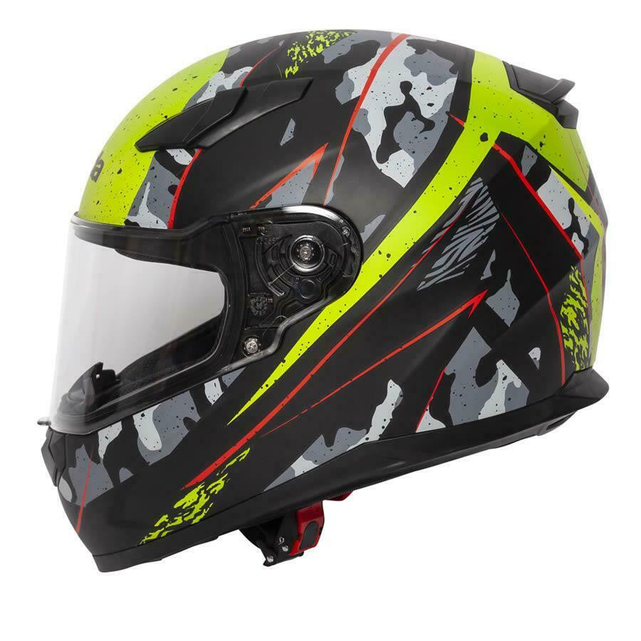 Spada Raiden Camo Full Face Motorcycle Motorbike Helmet