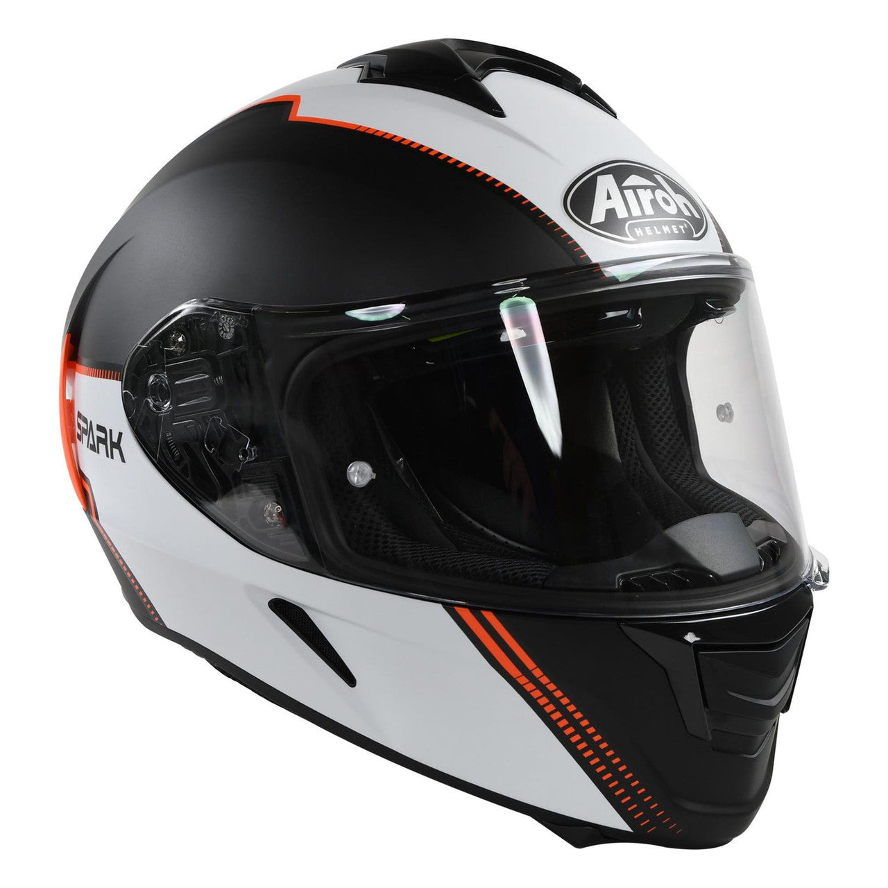 Airoh Spark Flow Full Face Motorcycle Motorbike Helmet