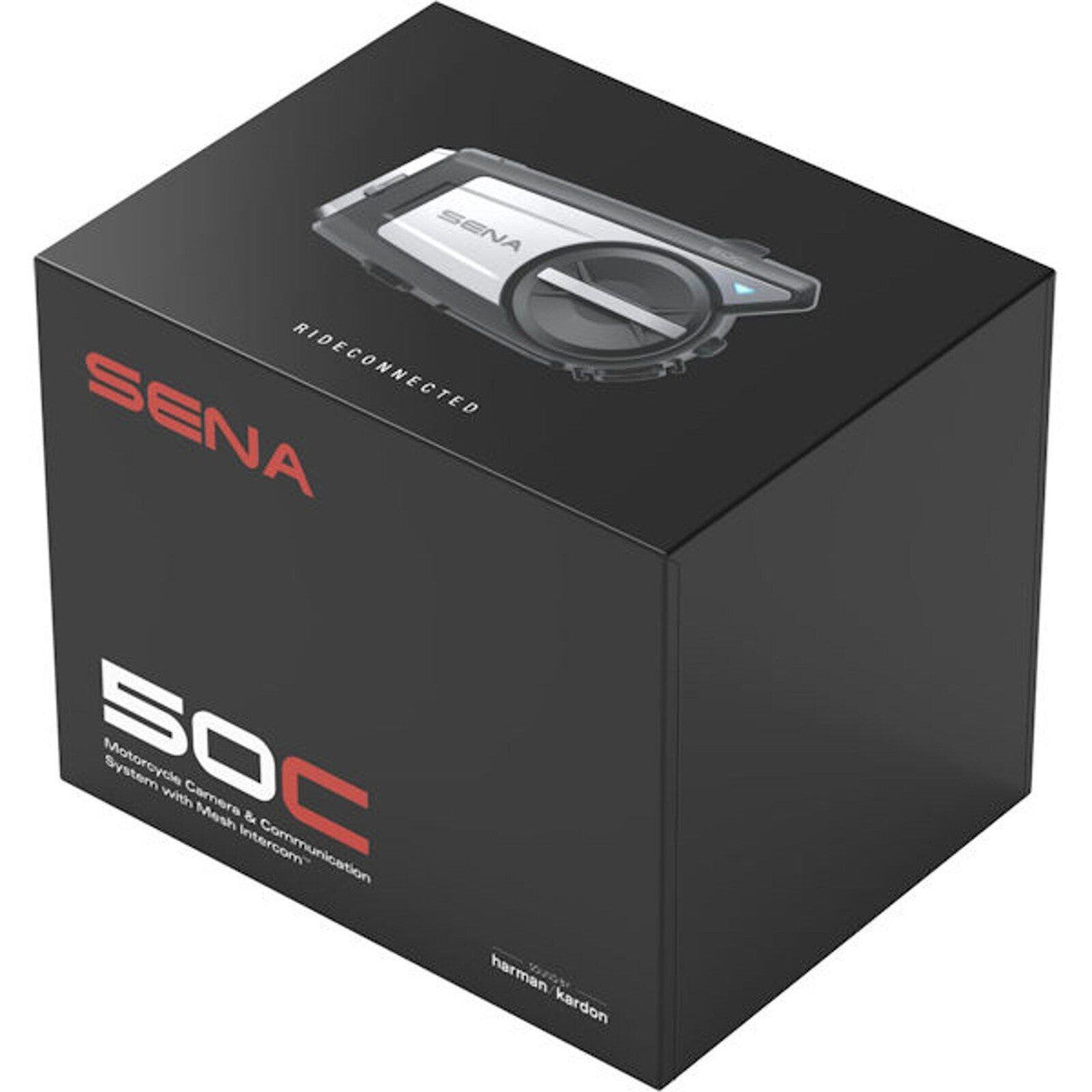 Sena 50C Motorcycle 4K camera, bluetooth 5, Mesh communication system