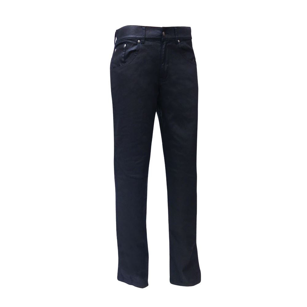 Bull-it Women's Oil Skin SR6 Black Jeans