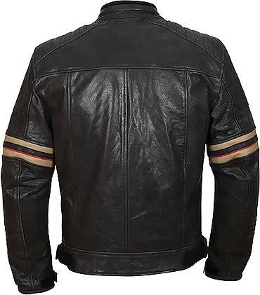 Weise Detroit Vintage Style Motorcycle Men's Leather Jacket