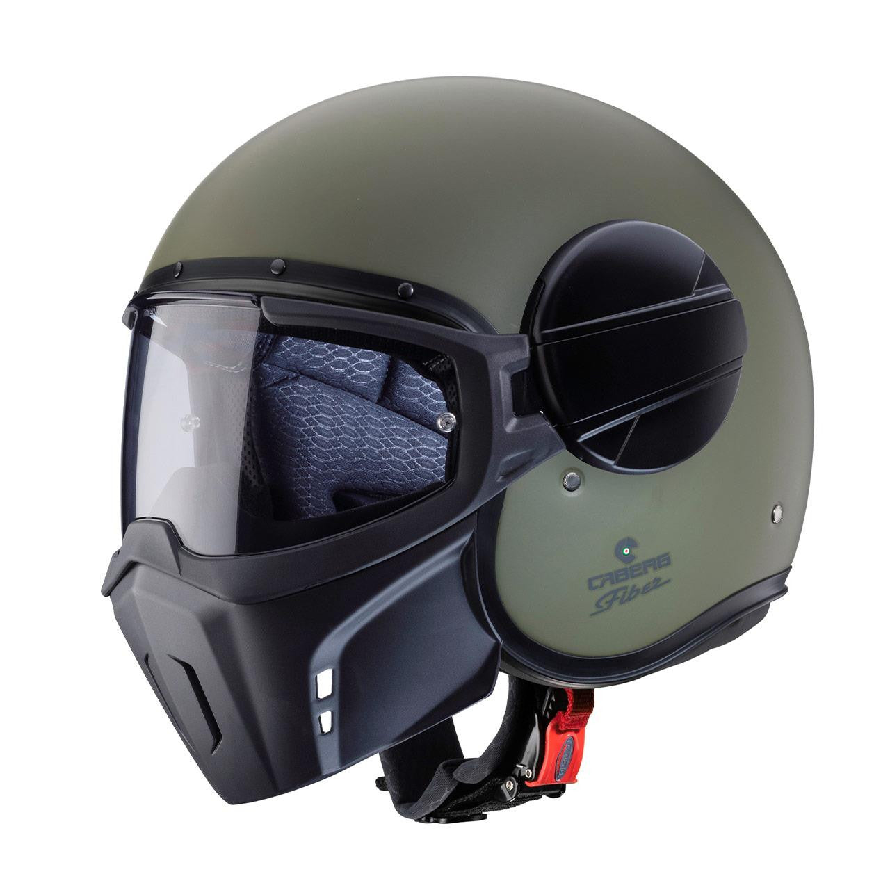 Caberg Ghost Motorbike Flip Up Helmet - Matt Black