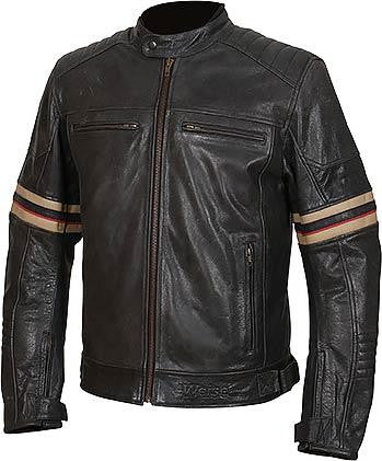 Weise Detroit Vintage Style Motorcycle Men's Leather Jacket