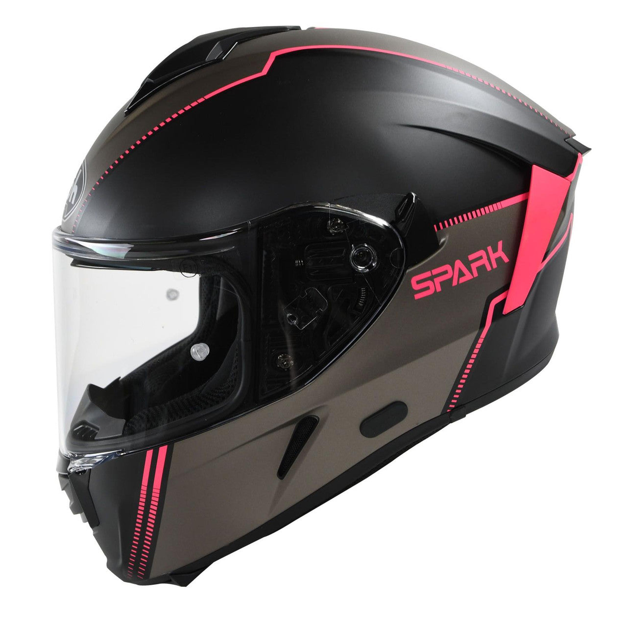 Airoh Spark Flow Full Face Motorcycle Motorbike Helmet