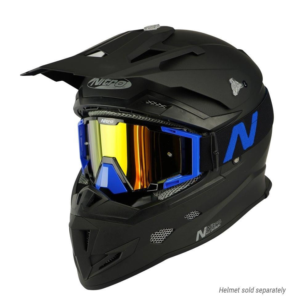 New Nitro NV-100 Goggles - Black, Blue, Red, Orange & H-V Yellow