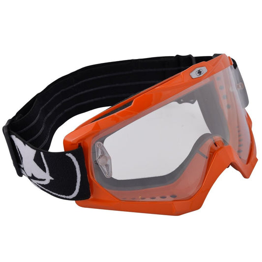 Oxford OX203 Motorcycle Motorbike Assault Pro Off-Road MX Goggle- Orange