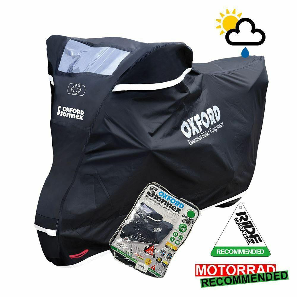 Oxford Stormex Dust/Sun/Rain Waterproof Motorbike Cover