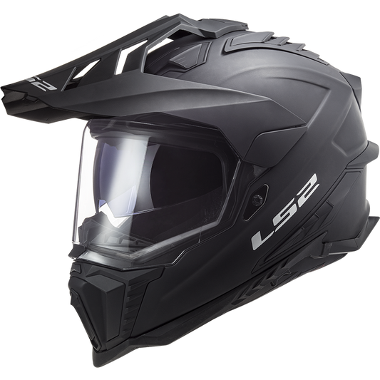 LS2 MX701 EXPLORER MOTORCROSS HELMET SOLID MATT BLACK