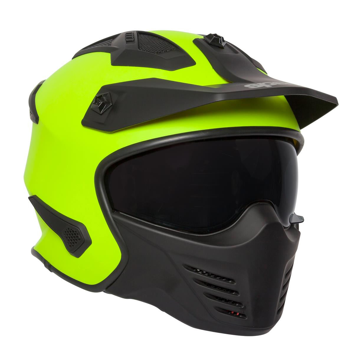 Spada Storm Open Face Motorcycle Motorbike Helmet