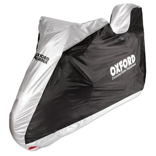 Oxford CV205 Aquatex WP Rainproof Motorcycle Bike Cover L