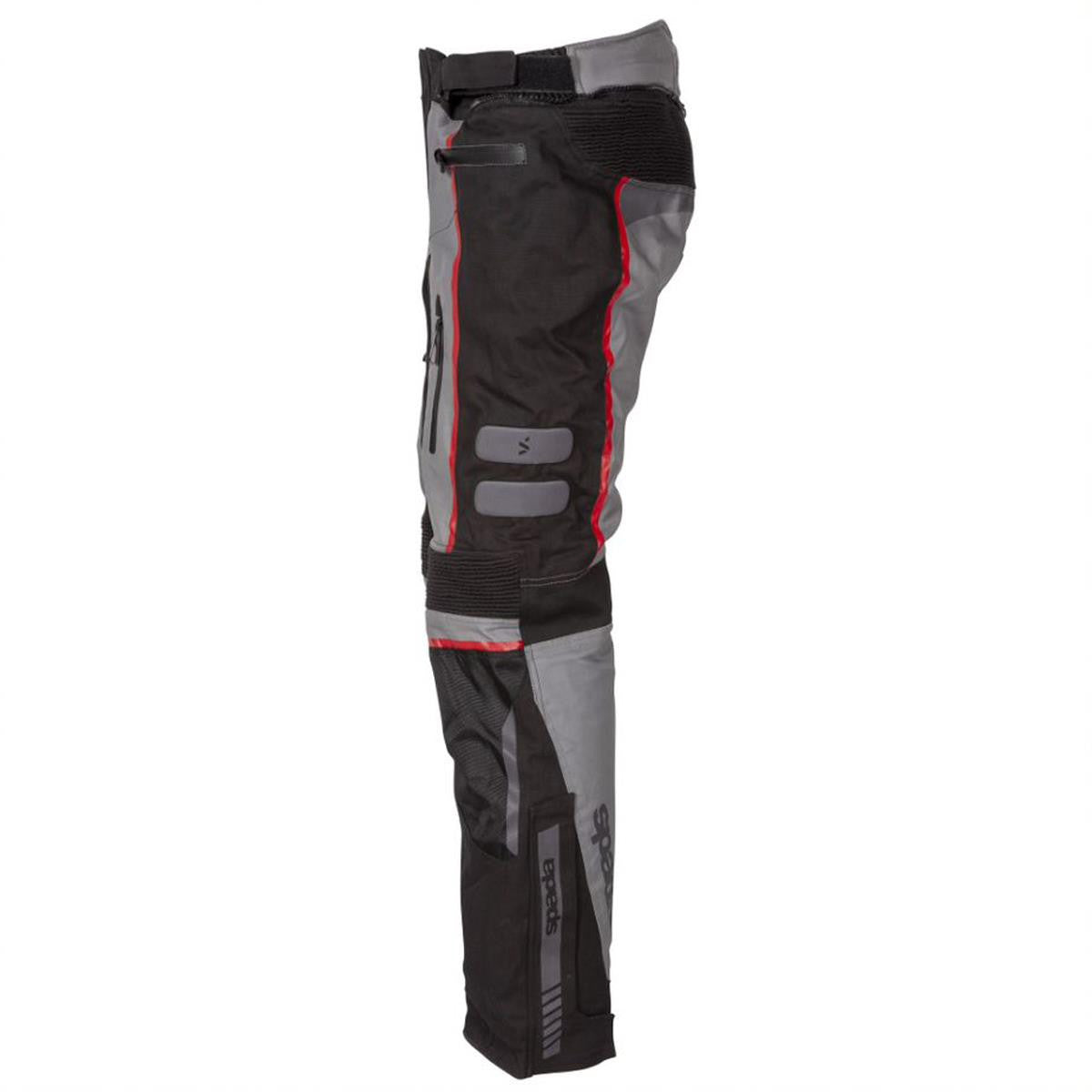 Spada Ascent V2 Textile Touring Motorcycle Trousers CE Black/Grey