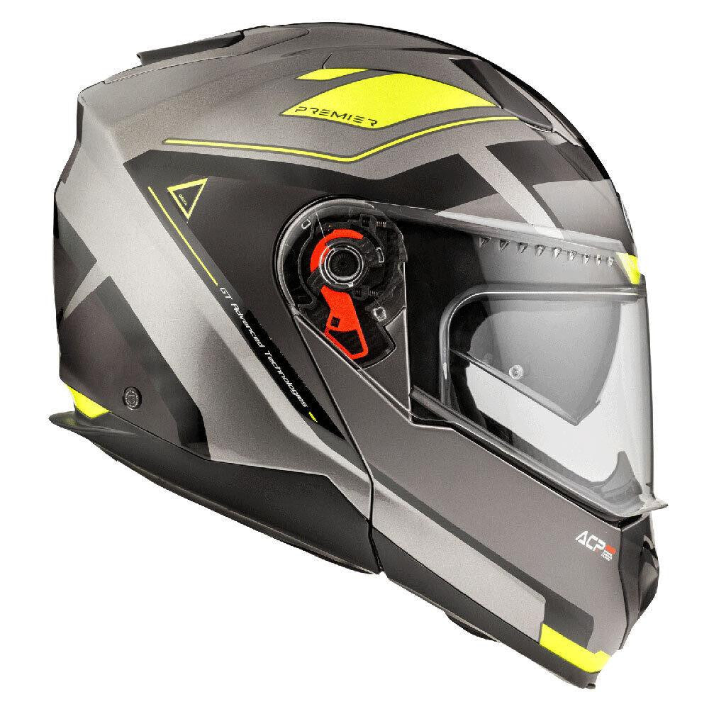 Premier Delta Evo As 17 Flip Up Front Motorcycle Helmet