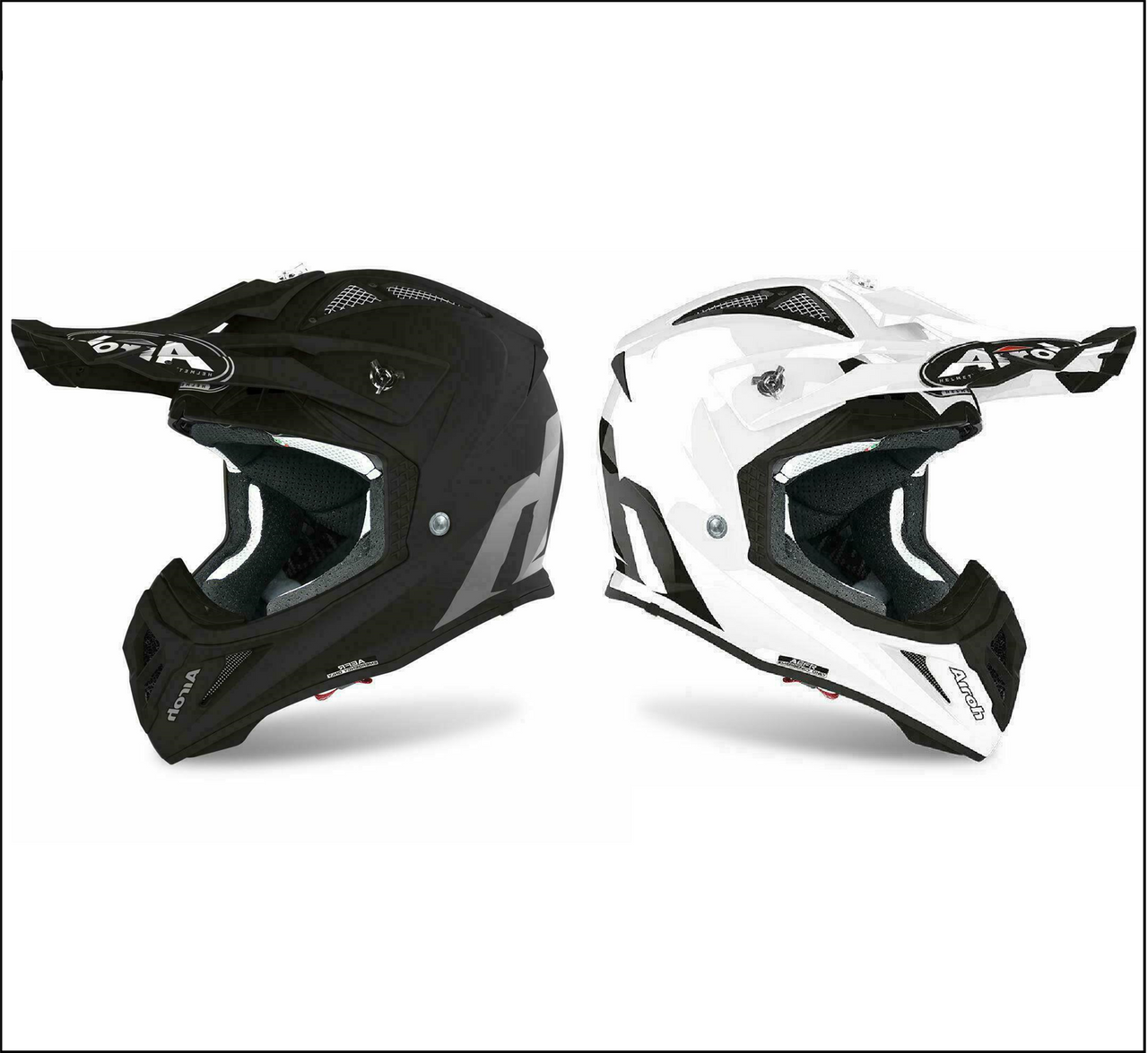 Airoh Aviator Ace Off Road Motorcycle Enduro Motocross Helmet