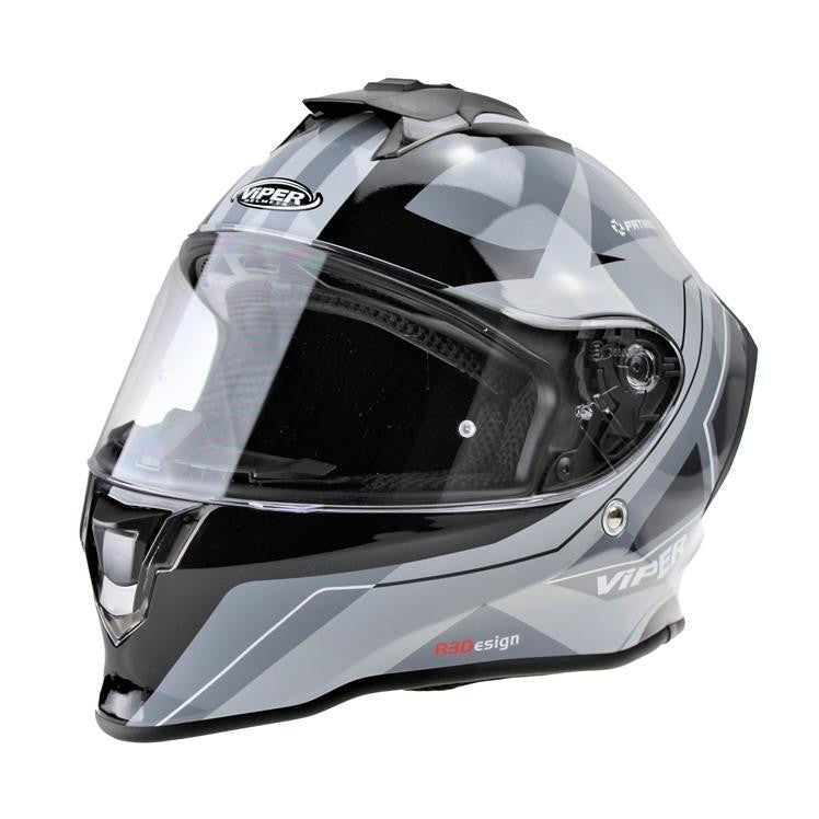 VIPER RS55 FULL FACE ROAD CRASH MOTORCYCLE HELMET FREE GIFT