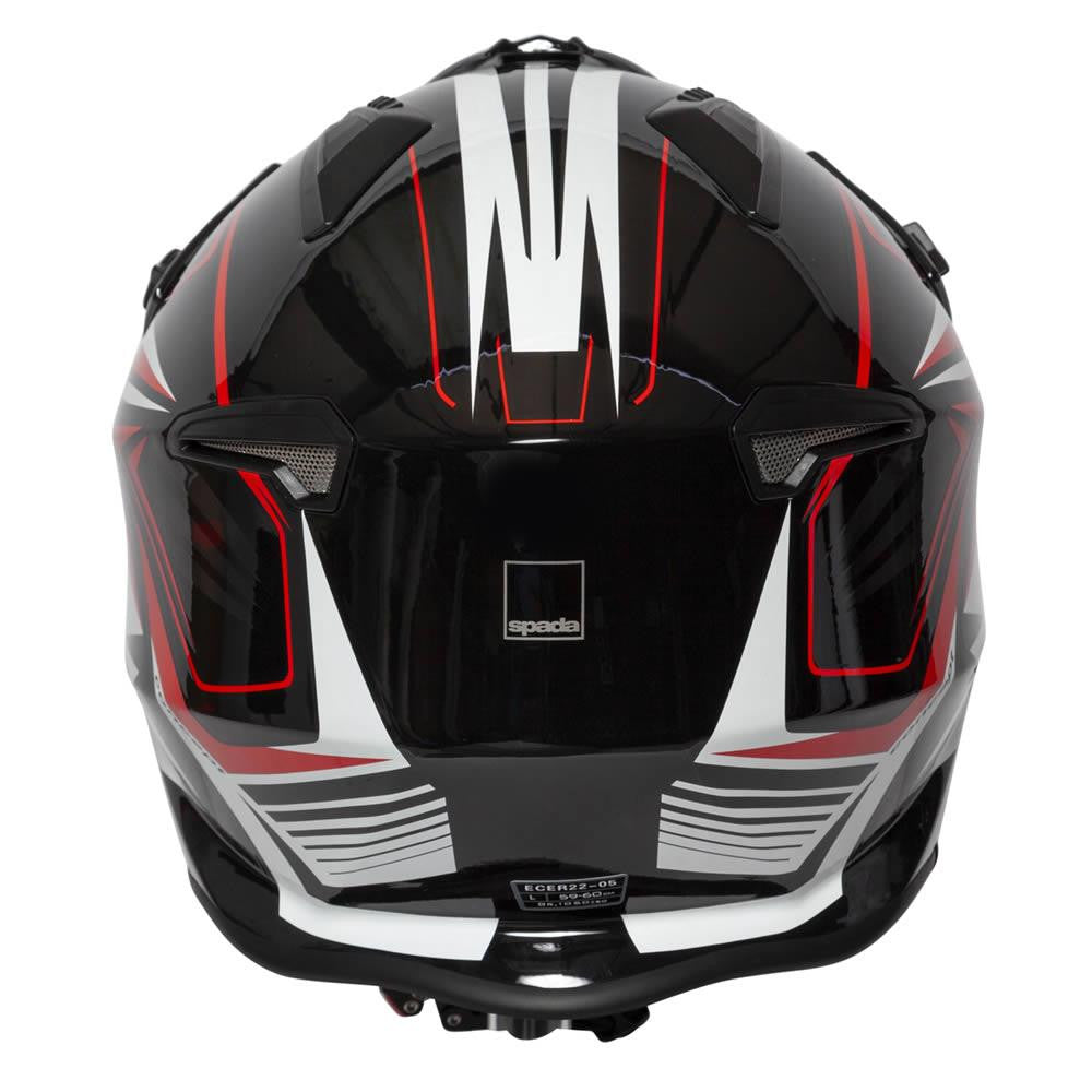 Spada Rock Stream Open Face Motorcycle Trials Bike Helmet