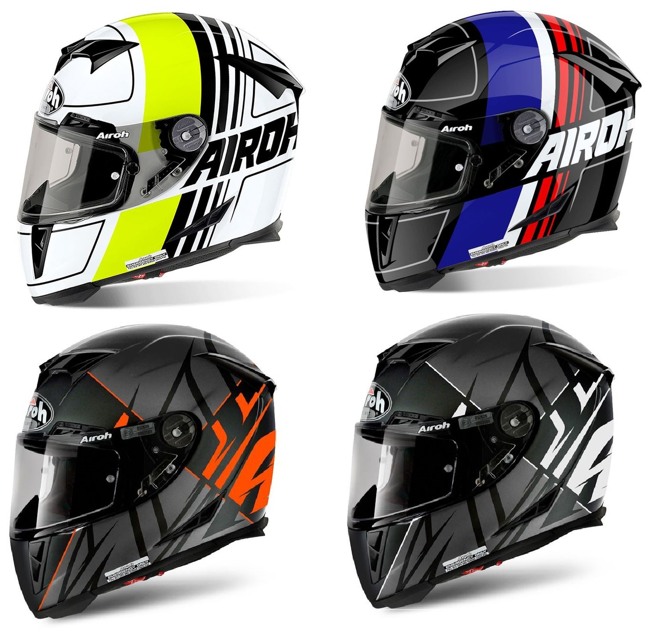 Airoh GP500 Full Face Motorbike Motorcycle Helmet