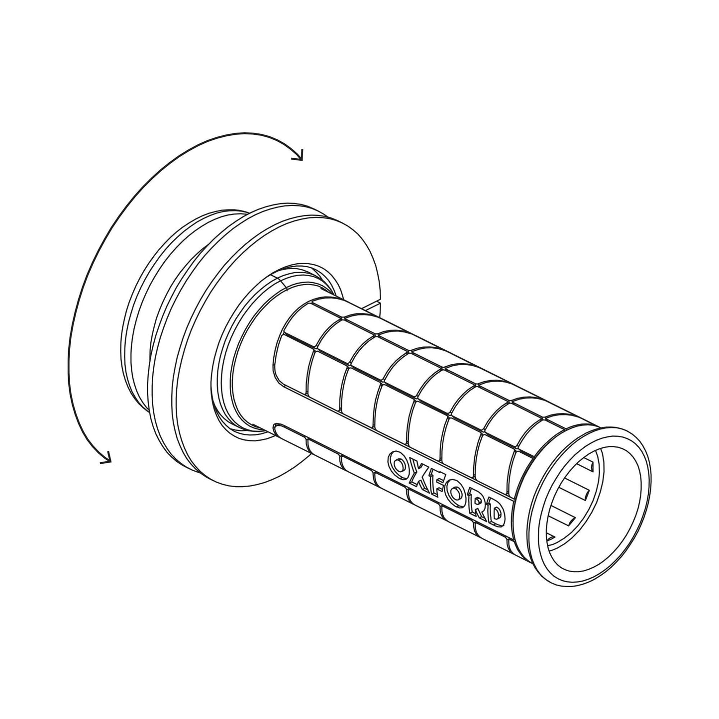 Oxford Courier Muffs with Clic Grip