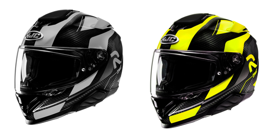 HJC RPHA 71 Hamil Carbon MC3H Motorbike Helmet Fluo Yellow / Black