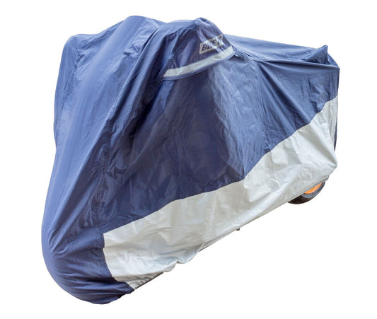 Bike it Deluxe Polyester Ventilated Motorcycle Raincover Large