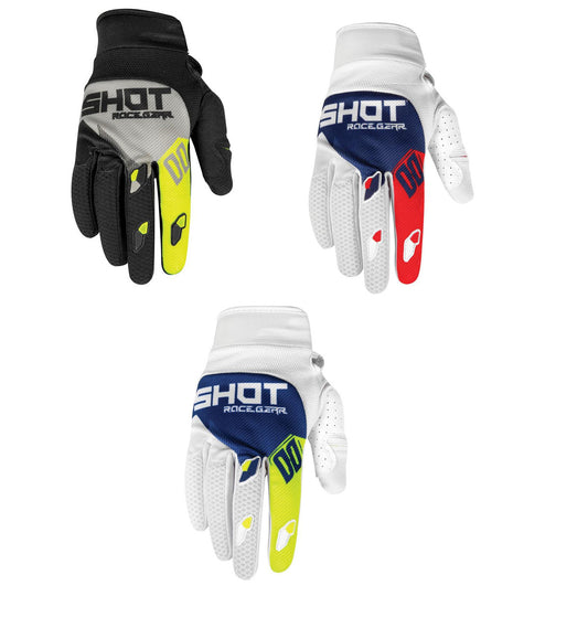 Shot Motorcycle Off Road Racing Contact Gloves