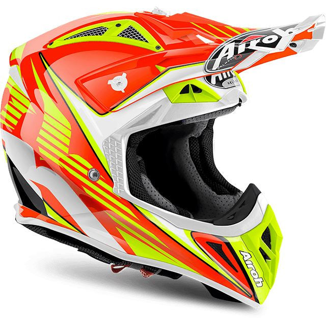 Airoh Aviator 2.2 Motocross Off Road Motorcycle Helmet Orange