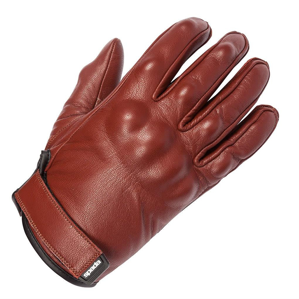 Spada Wyatt Short Leather Motorcycle Motorbike Riding Glove