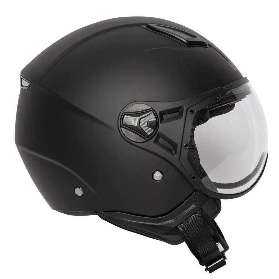 Spada Hellion Plain Open Face Motorcycle Scooter Bike Helmet