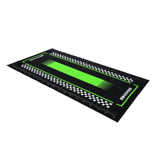 Oxford Pitlane Green Motorcycle Workshop Garage Mat L 200 x 100cm