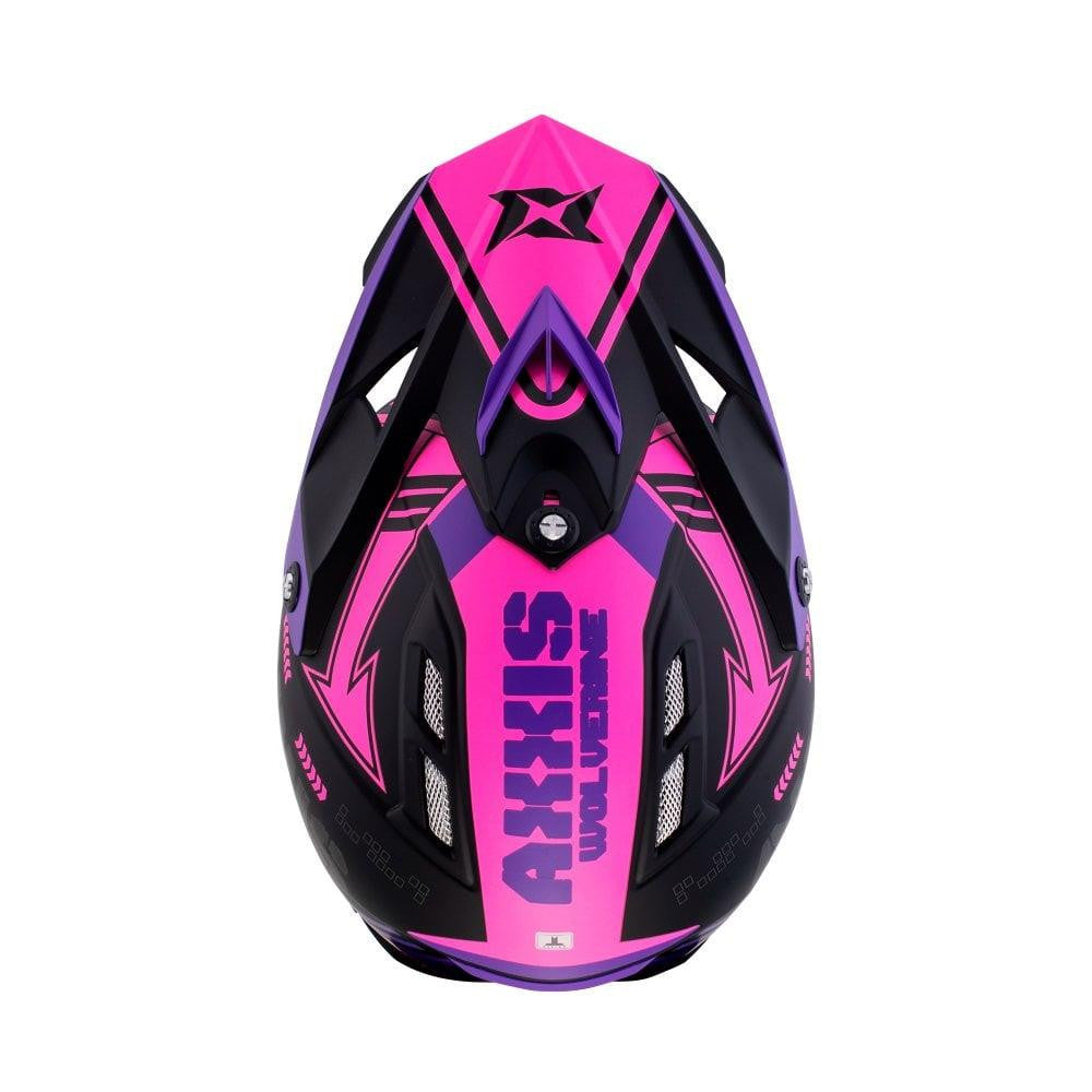 Axxis Wolverine B Matt MX Kids Youth Junior Modular Helmet