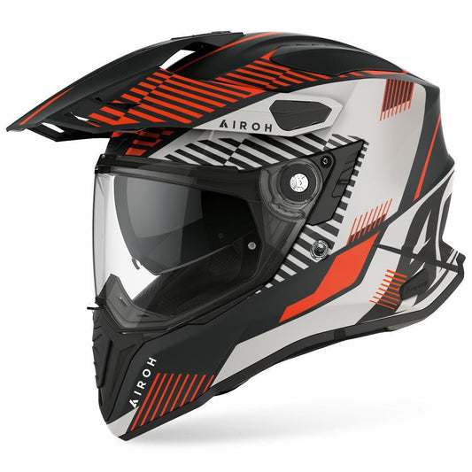 Airoh Commander Off Road Dual Sports Adventure Motorcycle Helmet