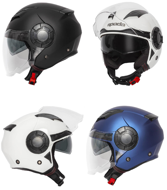 Spada Lycan Open Face Motorcycle Motorbike Helmet