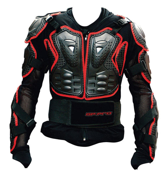 Bike it GP-Pro Ballistic Light Weight Motorcycle Removable Protector Bike Jacket