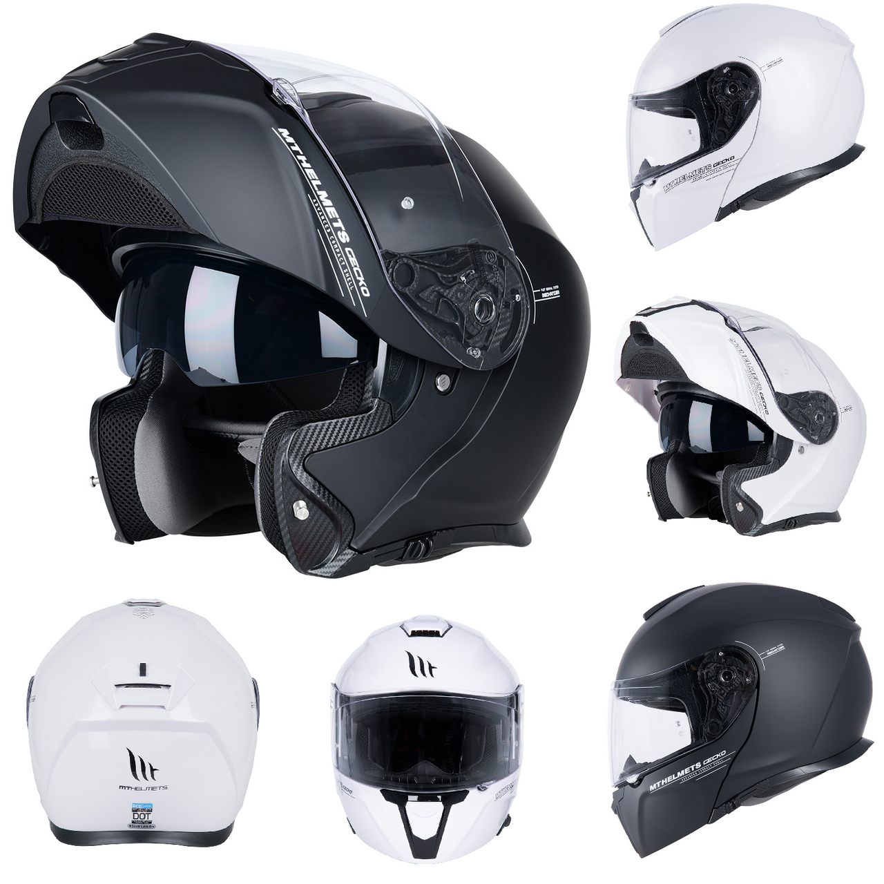 MT Gecko Open Face Jet Scooter Motorcycle Road Helmets