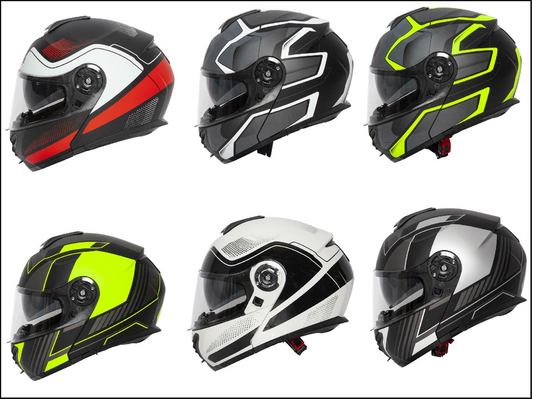 Spada Orion Flip Up Front Modular Touring Motorcycle Helmet