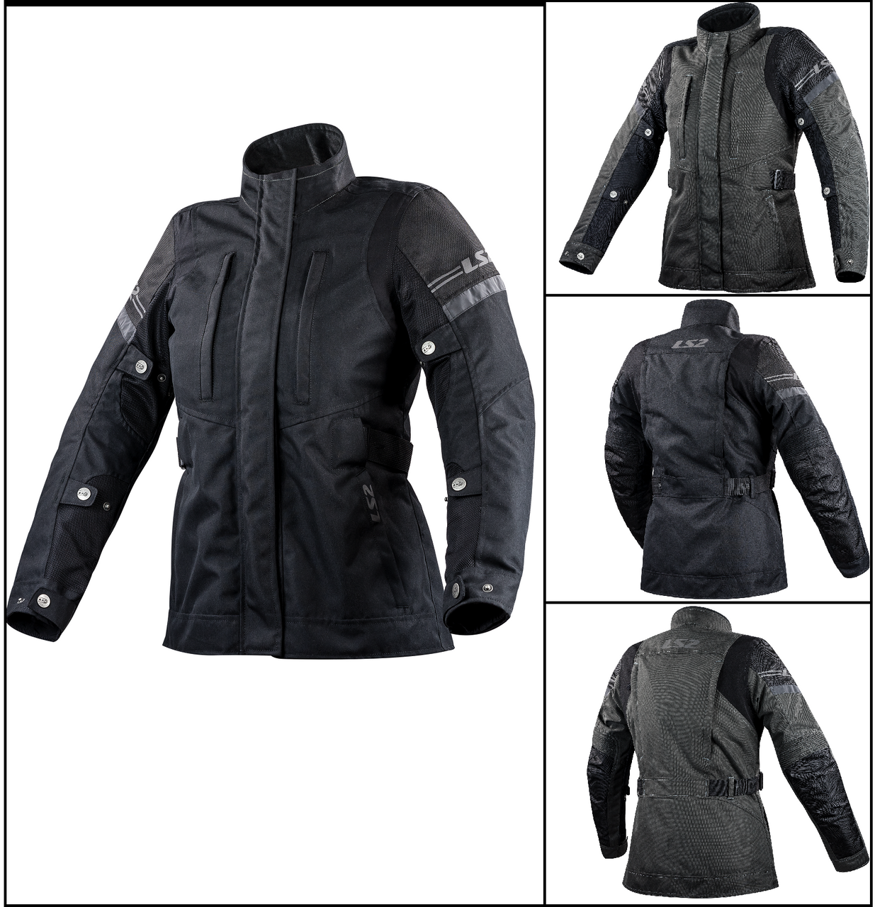 LS2 Petrol Lady Waterproof Textile Touring Jacket