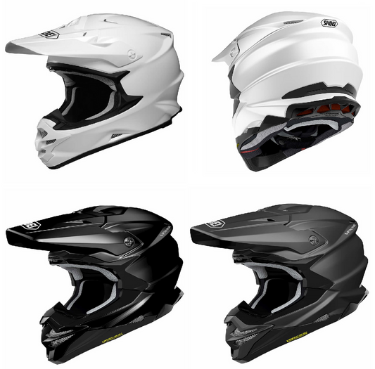 Shoei VFX-WR Plain Off Road Motocross Helmet