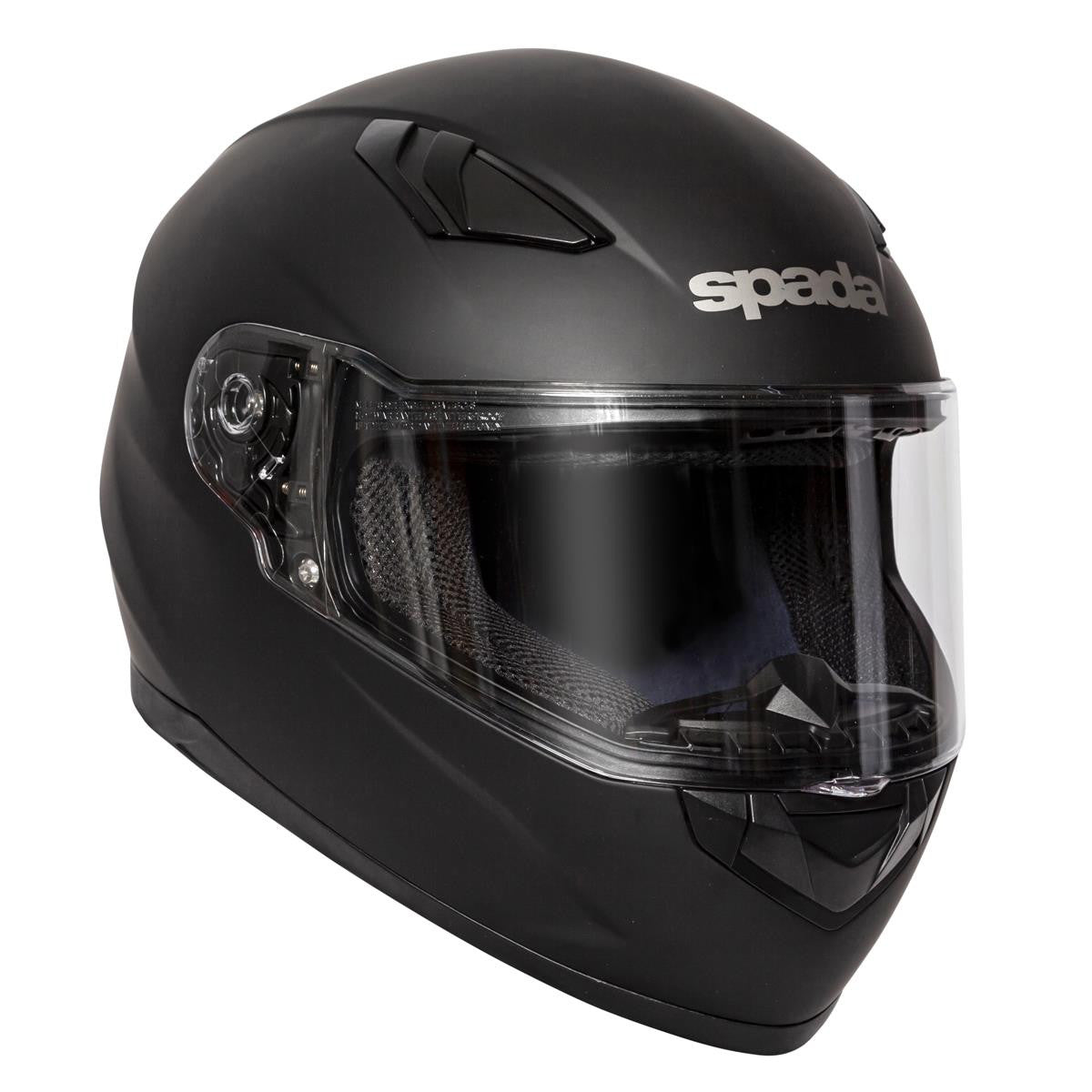 Spada Raiden Plain Full Face Biker Helmet